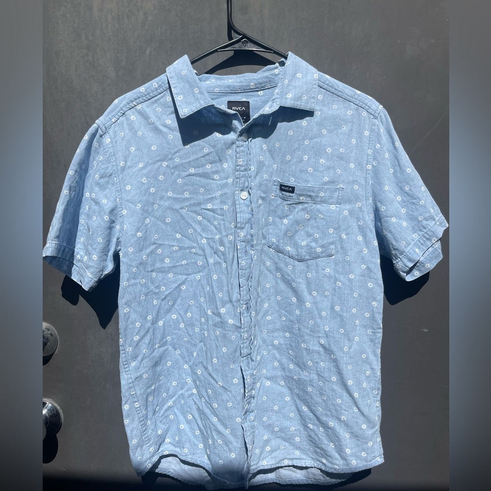 Women’s RVCA Button Down Denim Shirt